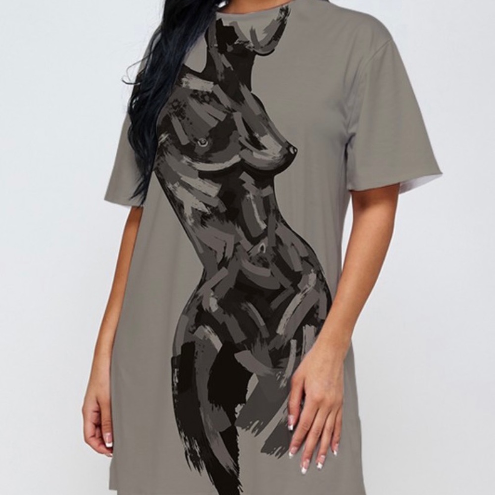 Silhouette Tee Dress